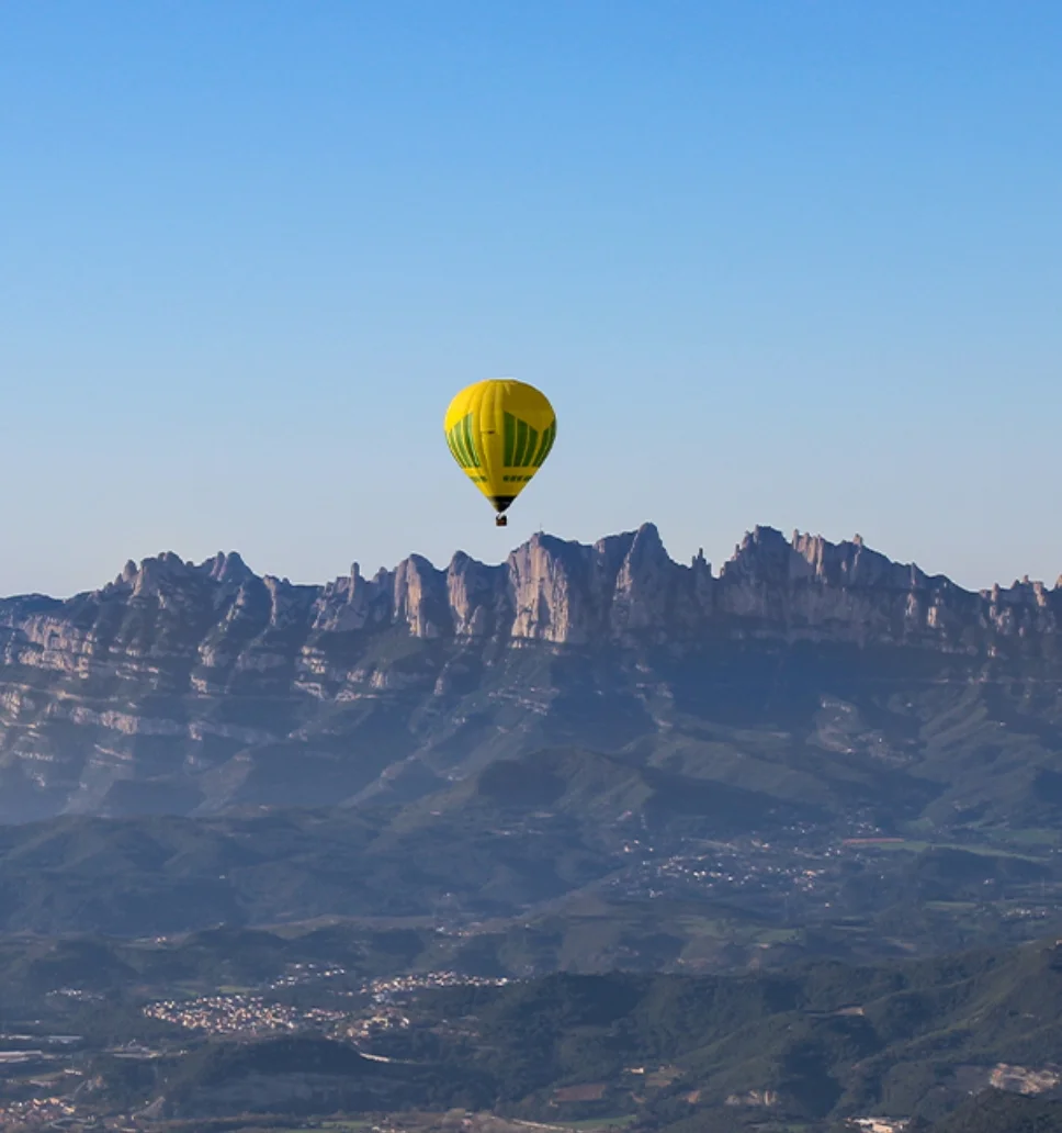 Vuelo en globo por Barcelona