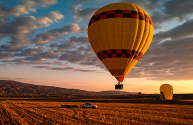 ¿Cómo aterriza un globo aerostático? Esta es la explicación